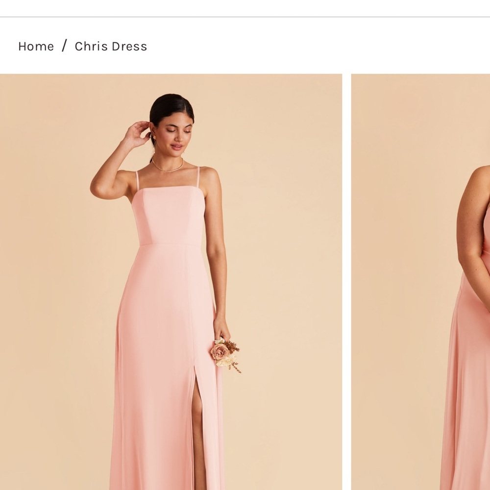 Birdy Grey Strapless Pink Dress